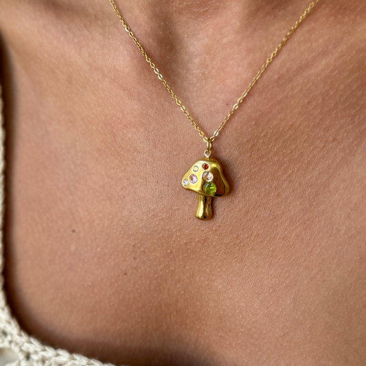 Mushroom Necklace